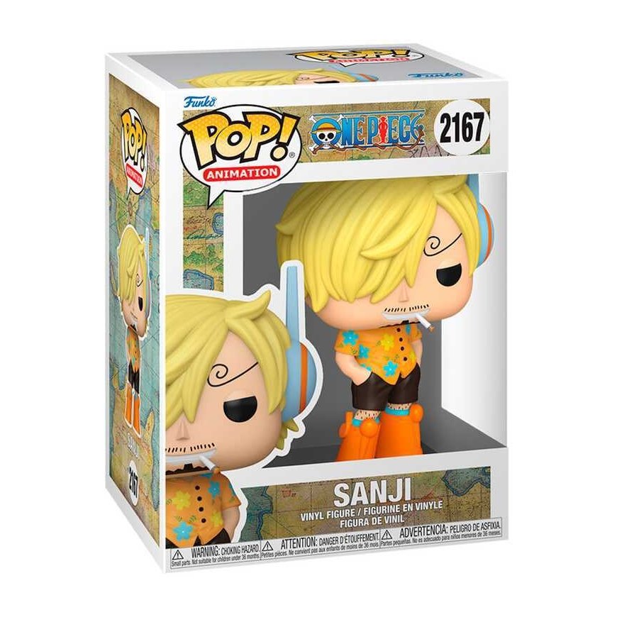 FUNKO POP! Vinyl Figure: One Piece - Sanji, 9 cm