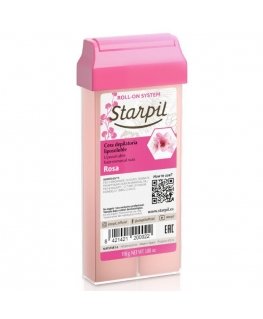 Starpil Roll-On Rose Wax in Cartridge, Pink, 110 g