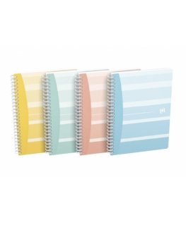 Oxford 400154310 writing notebook A5 60 sheets Assorted colours