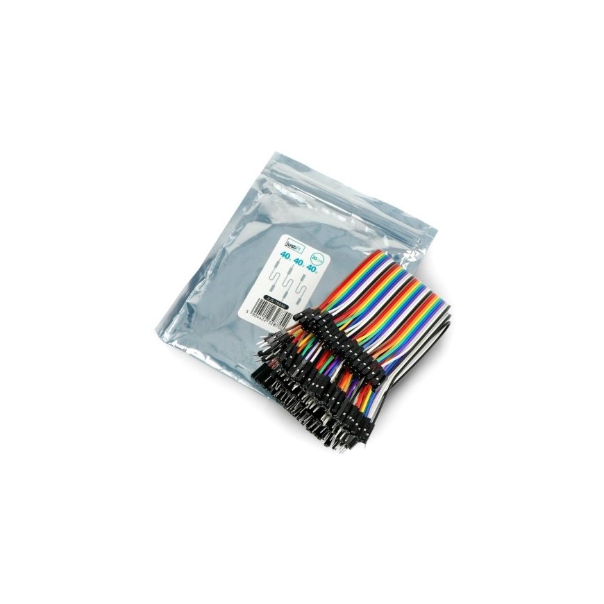 JustPi ühenduskaablite komplekt - 20 cm 3 x 40 tk l-l, k-k, l-k (120 tk) – 2