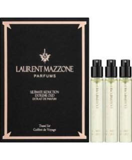 Set Trio, Laurent Mazzone, Ultimate Seduction Oud, Extrait De Parfum, Unisex, 3 vnt., 15 ml *Miniatiūrinis