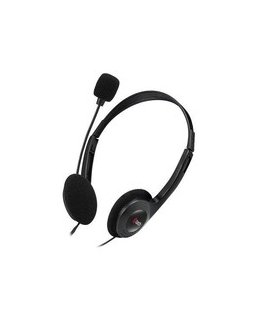 C-TECH Наушники с микрофоном MHS-03E, черные