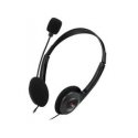 C-TECH Наушники с микрофоном MHS-03E, черные