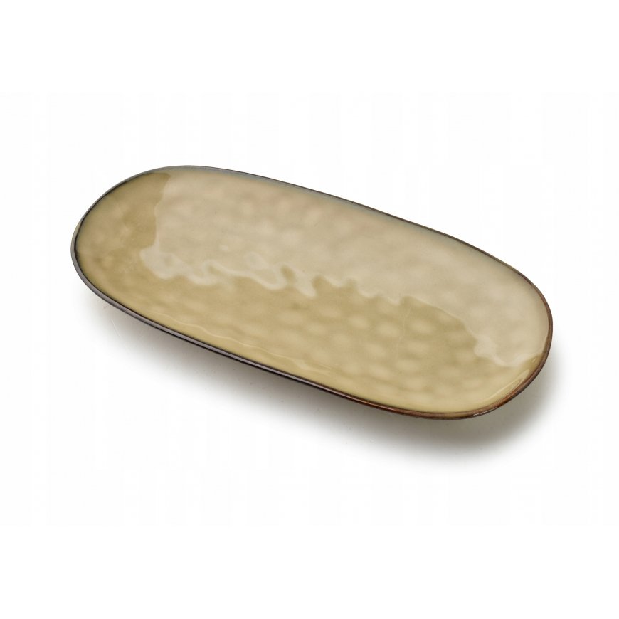 Mondex BASIC NATURE ovale taldrik 26x13cm