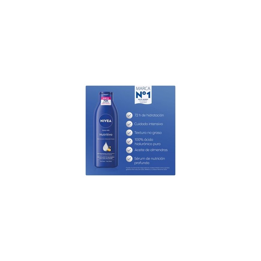 Nivea mitrinošs ķermeņa piens, 400 ml – 2