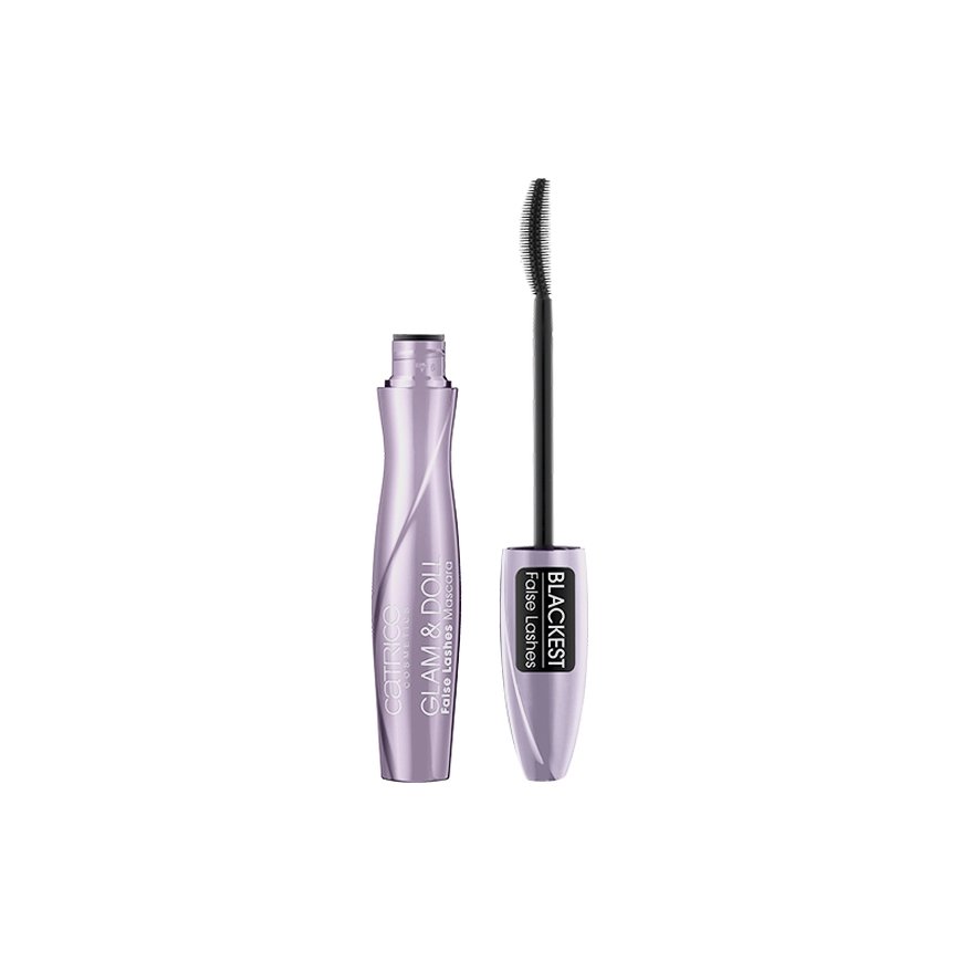 CATRICE Glam & Doll False blakstienų tušas Black 010 9,5 ml