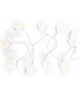 DecoKing LED girlianda CRALA MEDINIAI nameliai WWH 10 tk.