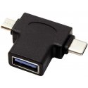 PremiumCord Adapteris USB3.0 ar USB-C un mikro USB B. PremiumCord Adapteris USB3.0 ar USB-C un mikro USB B.