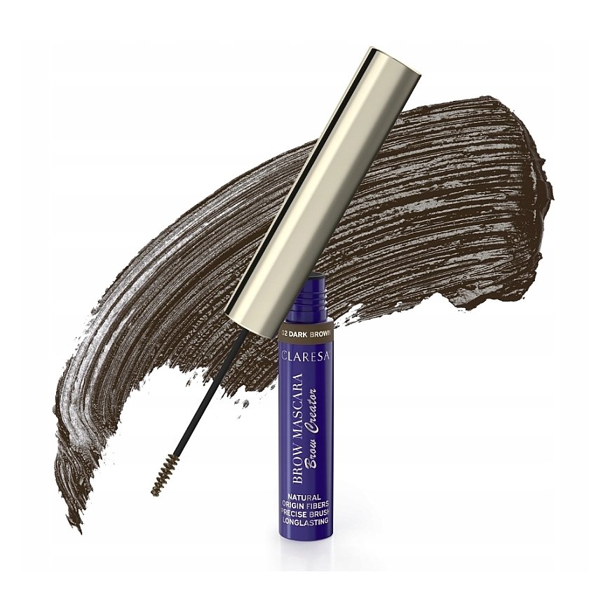 Claresa Brow Mascara "Brow Creator" 01, Light Brown, 6 g – 2