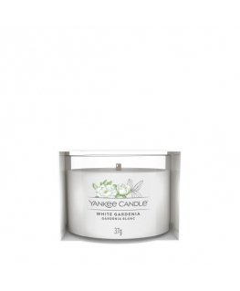 Yankee Candle White Gardenia восковая свеча Круглый Гардения Белый 1 шт