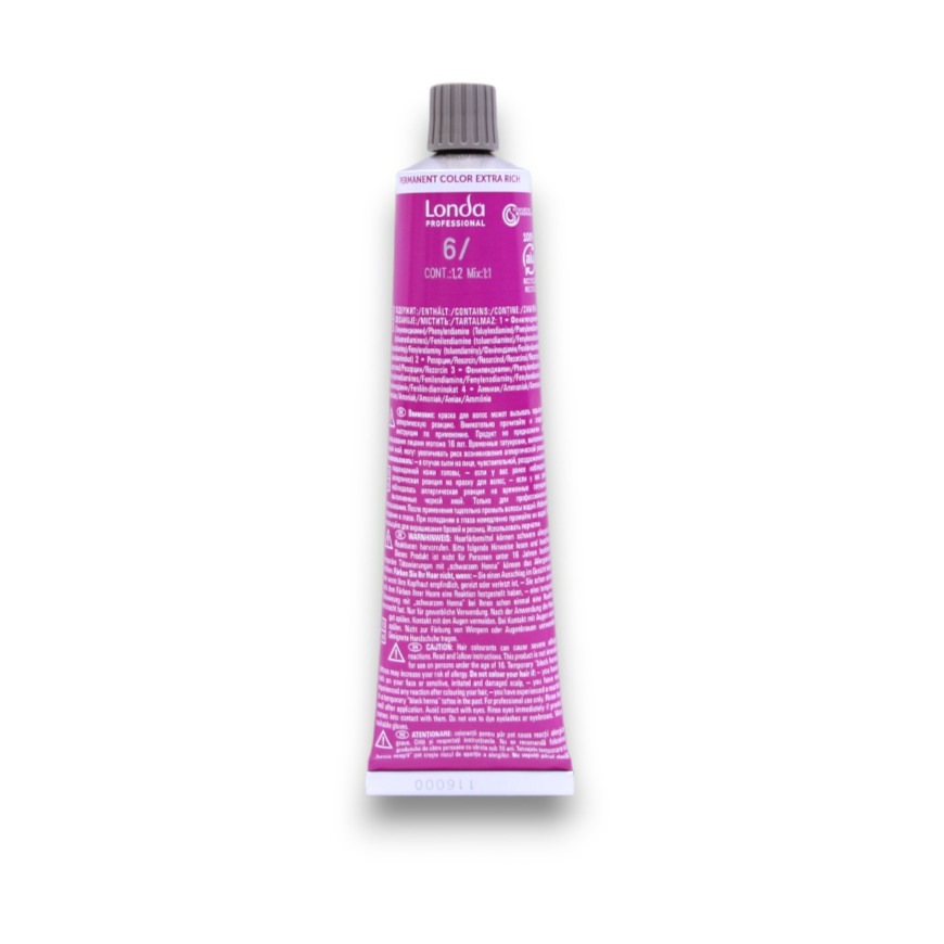 Londa Color hiusväri 60 ml - 6/1 Harmaa Tummanruskea vaaleille hiuksille – 2