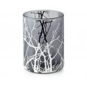 Mondex ODETTE Silver Candle Holder 10x10x12.5 cm Mondex ODETTE Silver Candle Holder 10x10x12.5 cm