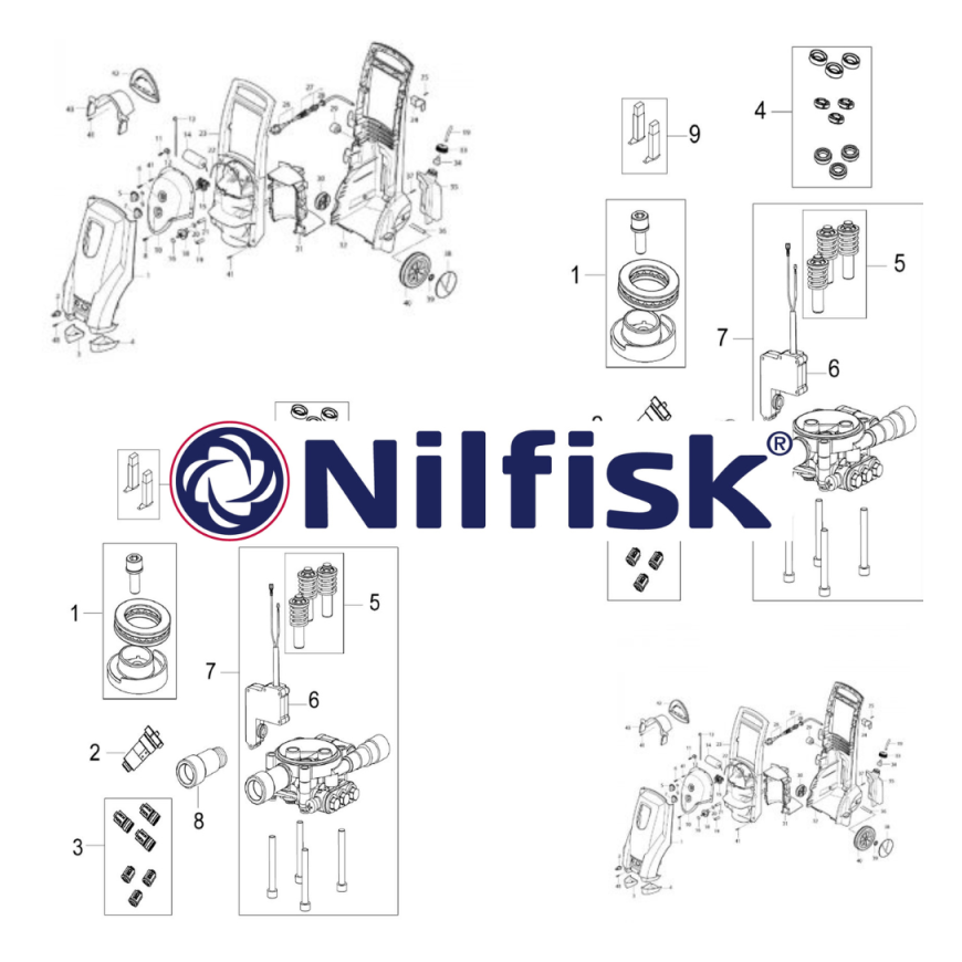 Quick Connector NILFISK 3/8" – 2