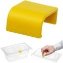 Hendi Food Container GN 1/6 with Lid and Label 1.7 L 176x162x100 mm Hendi Food Container GN 1/6 with Lid and Label 1.7 L 176x162x100 mm