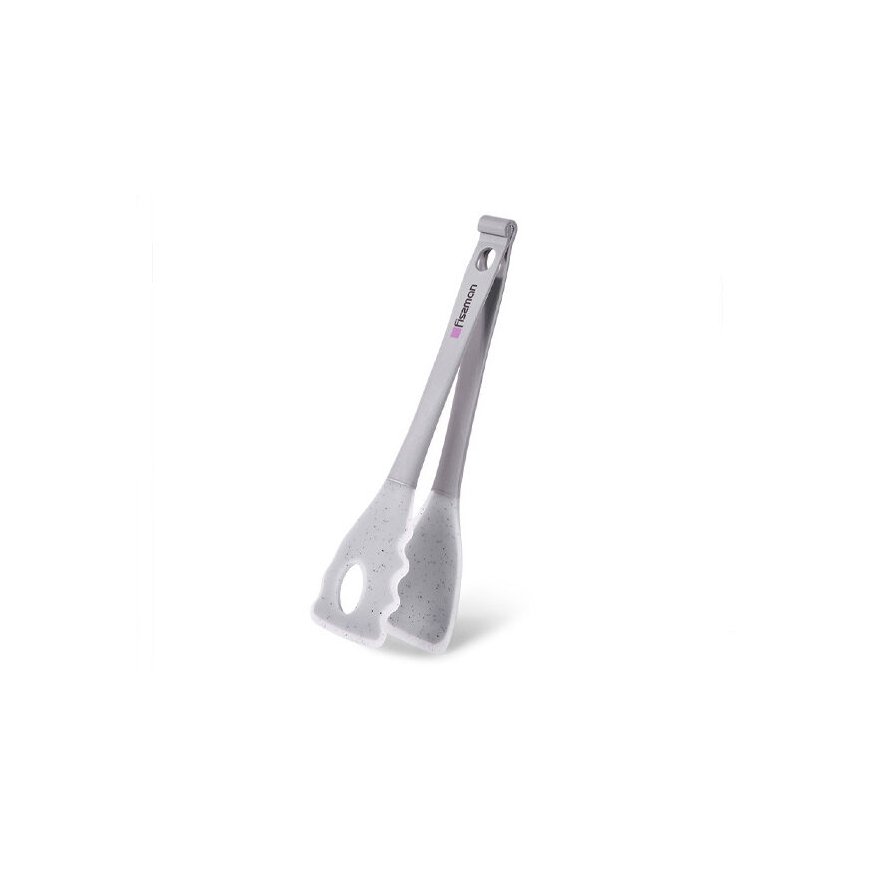 Fissman MAURIS 28 cm pilkos žnyplės (silikonas)