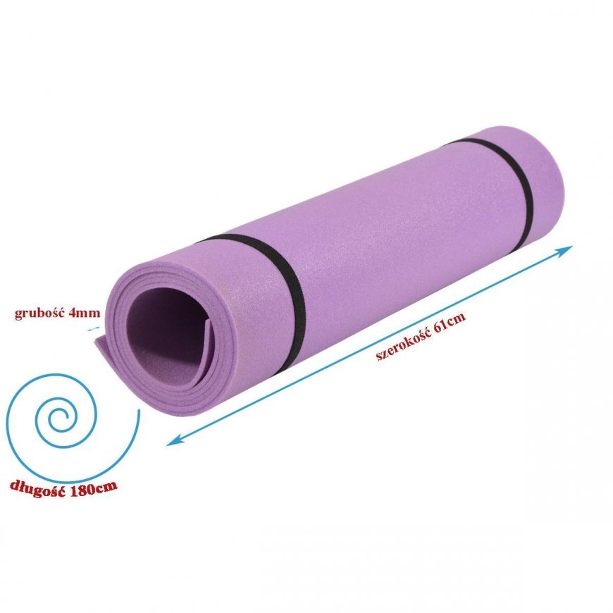 Enero Jogos kilimėlis Eb Fit, 180x61x0,4 cm, lilla – 2