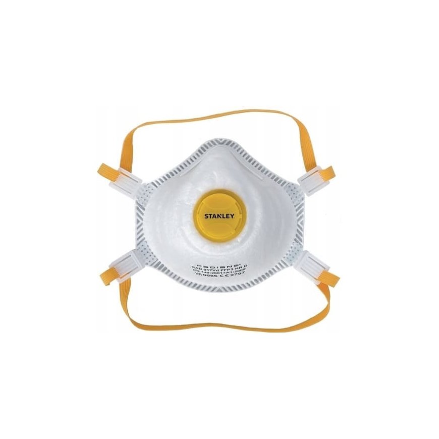 Stanley aizsargmaskas ar FFP3 ventilāciju, 2 gab.