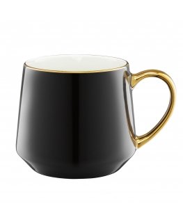 Royal Mug 460 ml Black-Gold AMBITION