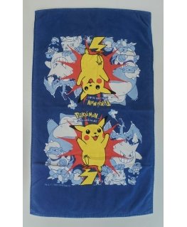 Nintendo Pokemon Pikachu rannalle tarkoitettu pyyhe, puuvillaa