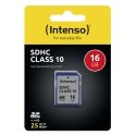 Intenso 3411470 memory card 16 GB SDHC Class 10 Intenso 3411470 memory card 16 GB SDHC Class 10