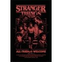 ERIK Stranger Things Kõik Sõbrad Tere Tulemast plakat ERIK Stranger Things Kõik Sõbrad Tere Tulemast plakat