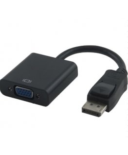 HL LEC007813 video cable adapter DisplayPort VGA (D-Sub) Black