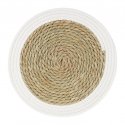 Boho Natural Table Mat 35 cm White AMBITION