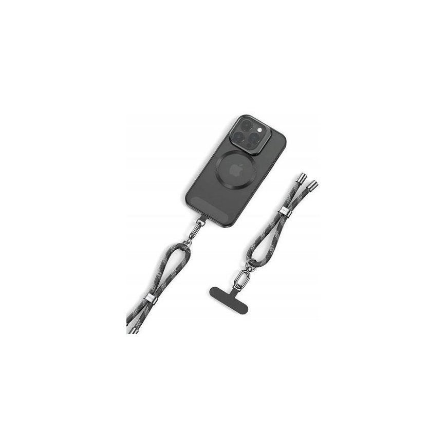 USAMS Universal Phone Strap Case 34cm Gray Color ZB282GS01 (US-ZB317)