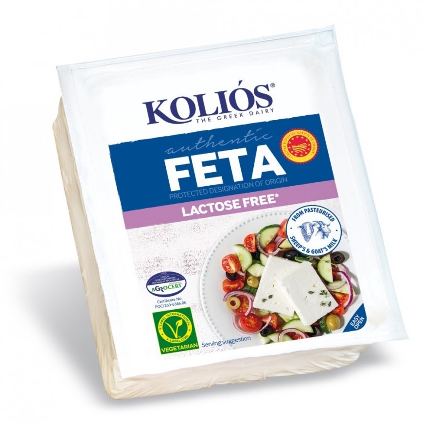 Feta sūris KOLIOS, PDO, be laktozės, vakuume, 150g