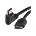 Кабель Emos HDMI 2.0 высокой скорости A штекер - A штекер 90° 1.5 м Кабель Emos HDMI 2.0 высокой скорости A штекер - A штекер 90° 1.5 м