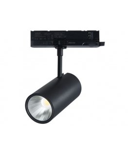Led Line Prime Power Connector for 3-Phase Track LUMICANTO Left Side Black