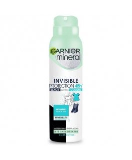 Garnier Mineral Invisible Protection Clean Cotton, 150 ml