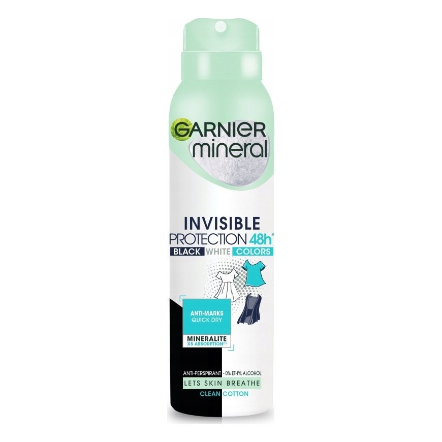 Garnier Mineral Nematoma Apsauga Švari Medvilnė, 150 ml – 2