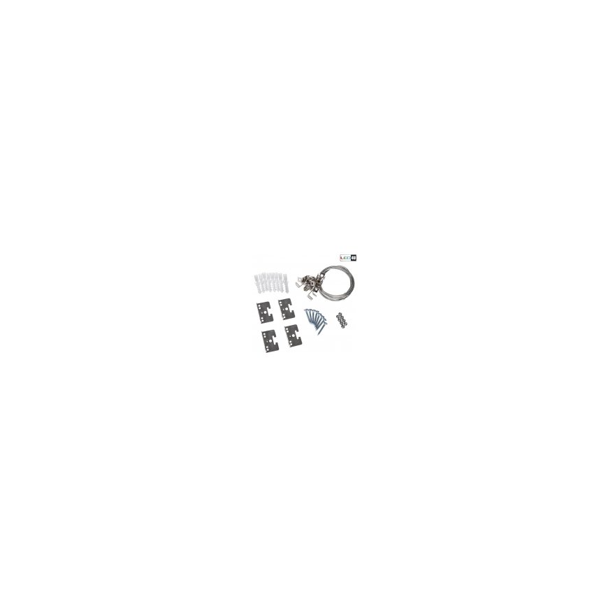 Ceiling lamp Led4U Maclean Reference for installation ceiling guided panel (LD158) – 2