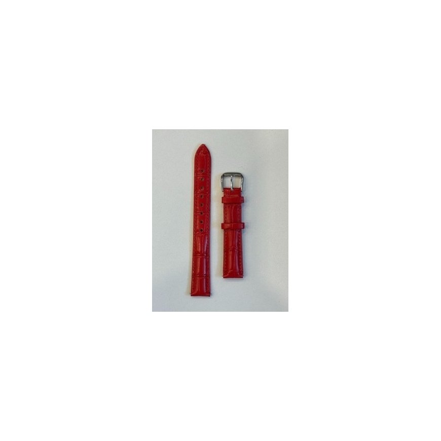 Pacific Rubber Strap for Smartwatch 20mm - Red/Silver – 2