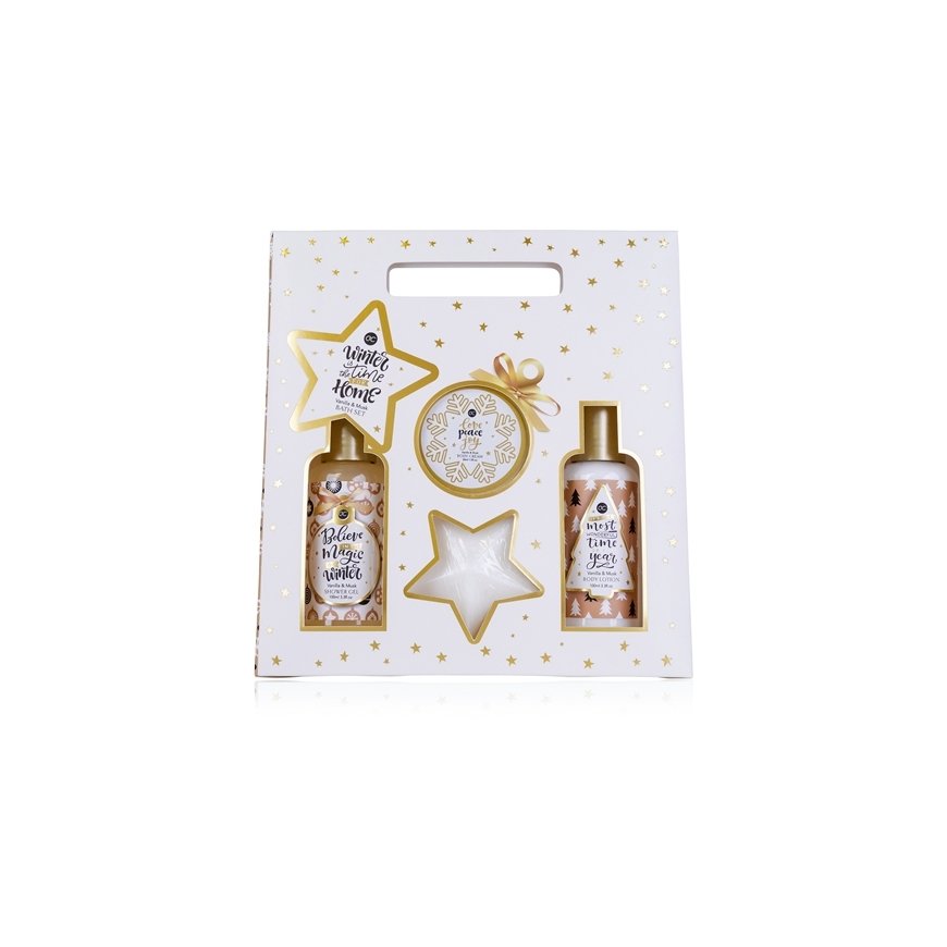 Accentra Bath Set WINTER MAGIC in Gift Basket – 2