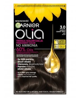 Garnier Olia Pysähtymätön Väri 3.0 Erittäin Tumma Ruskea