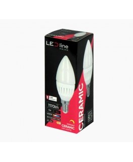 LED pirn E14 230V 9W 1170lm küünla kujuga, soe valge 2700K, dimmerdatav, LED line PRIME