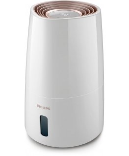 Philips 3000 series HU3916/10 humidifier Ultrasonic 3 L Rose gold, White 25 W