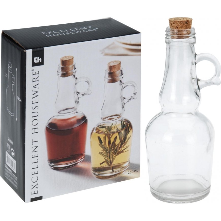Excellent Houseware Olive Oil and Vinegar Dispenser Set - 2 Bottles