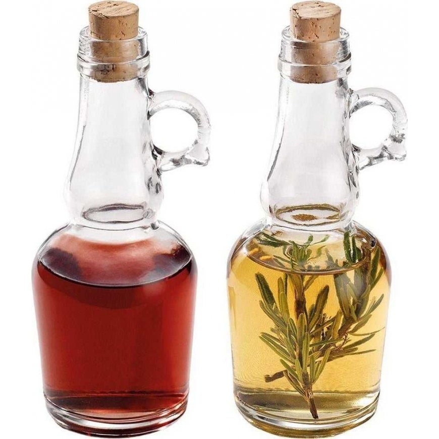 Excellent Houseware Olive Oil and Vinegar Dispenser Set - 2 Bottles – 2