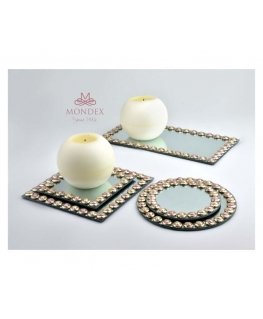 Mondex ELIA Pink Stand item. decorative diameter: 15xh1cm