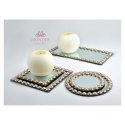 Mondex ELIA Pink Stand item. decorative diameter: 15xh1cm Mondex ELIA Pink Stand item. decorative diameter: 15xh1cm