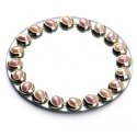 Mondex ELIA Pink Stand item. decorative diameter: 15xh1cm Mondex ELIA Pink Stand item. decorative diameter: 15xh1cm