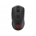MSI VERSA 300 ELITE WIRELESS pele Speļu Labā roka RF Wireless + Bluetooth + USB Type-C Optisks 26000