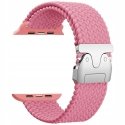 Beline Woven Nylon Parachute Bracelet for Apple Watch 38/40/41mm in Pink Beline Woven Nylon Parachute Bracelet for Apple Watch 38/40/41mm in Pink