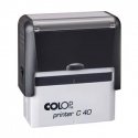 COLOP Printer C40, black case, blue pad COLOP Printer C40, black case, blue pad