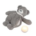 NATTOU Sleepy - cuddly plush toy with a crying sensor 4in1 | Grey Bear NATTOU Sleepy - cuddly plush toy with a crying sensor 4in1 | Grey Bear
