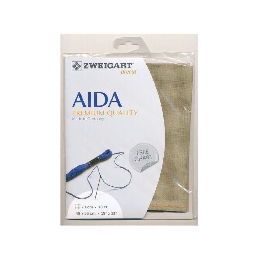 Zweigart Drobe Zweigart Sawitzki Iš anksto supjaustytas Fein-Aida 48x53 cm 37933004853 – 2