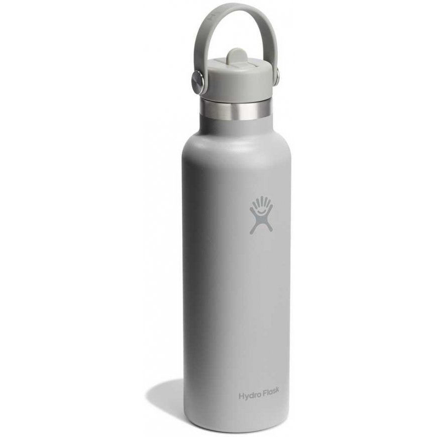 Gertuvä Hydro Flask Standard Mouth Flex Straw Cap Tonal Birch termo pudel, 620 ml – 2